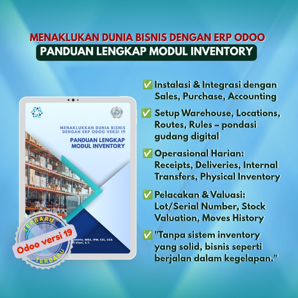 MENAKLUKKAN DUNIA BISNIS DENGAN ERP ODOO: PANDUAN LENGKAP MODUL INVENTORY
